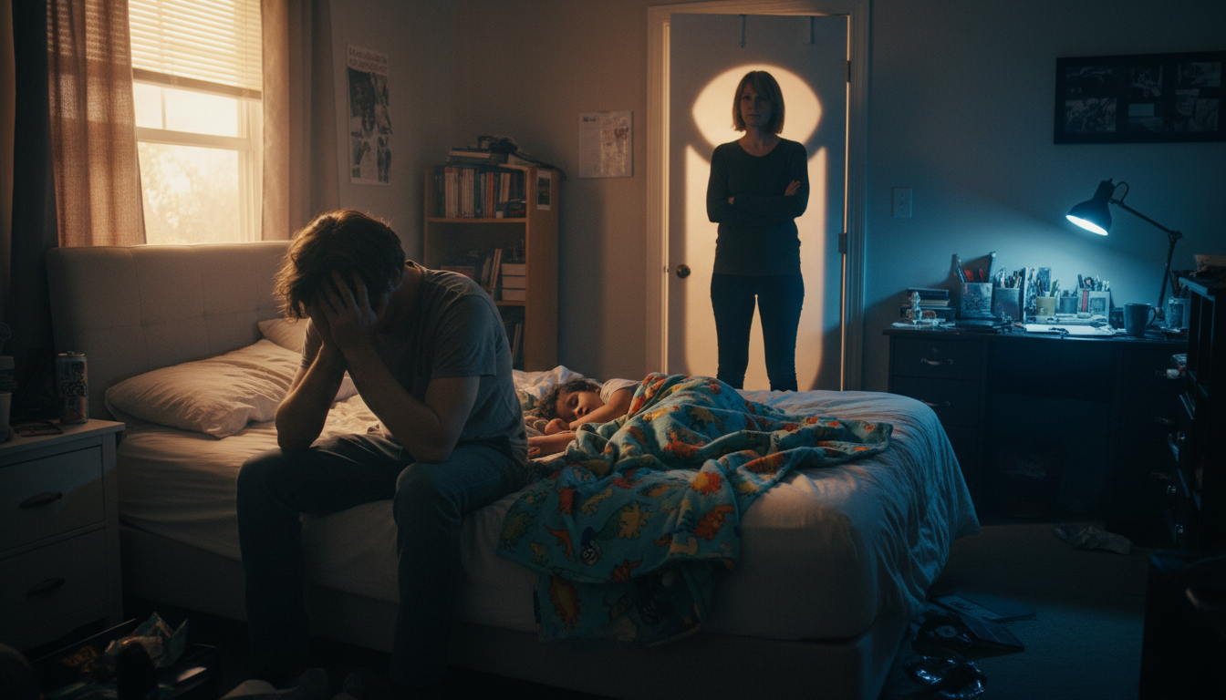 Man Bursts After Seven Years of Mom Intruding on His Bed to "Watch" Him During the Night