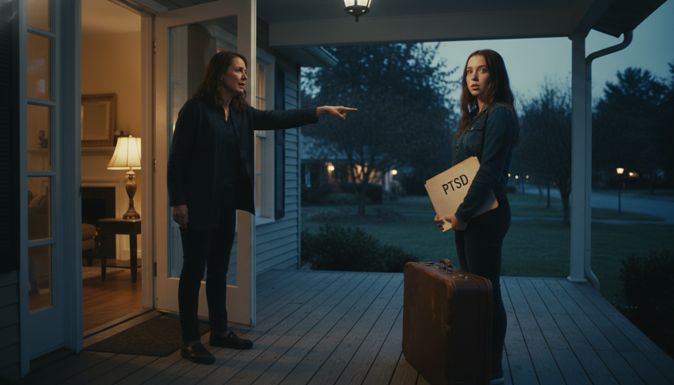 Mother Kicks PTSD Daughter Who Refuses Treatment but Demands Total Control