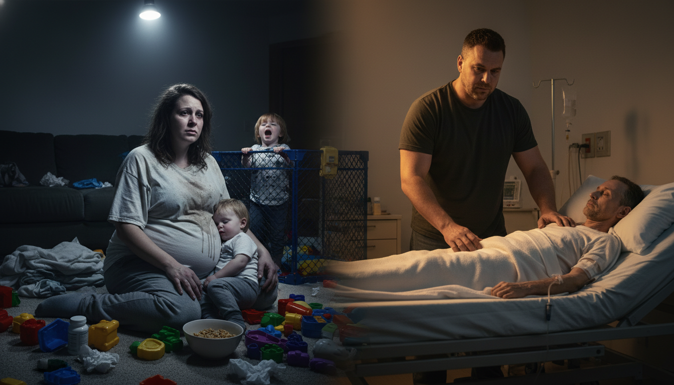 Sister Calls Out Brother-In-Law For Leaving Pregnant Wife Alone For Weeks To Help A Friend With Neurodegenerative Disease