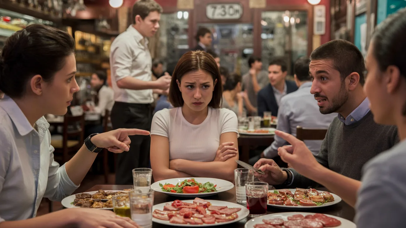 She Calls Out Her Friend For Ordering All Meat Dishes And Ignoring Her Vegetarian Diet