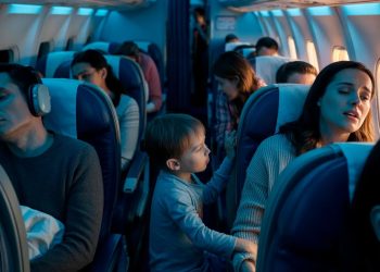 She Asked a Family to Keep Their Child Quiet on a Red-Eye Flight, and It Turned Into an Awkward Standoff