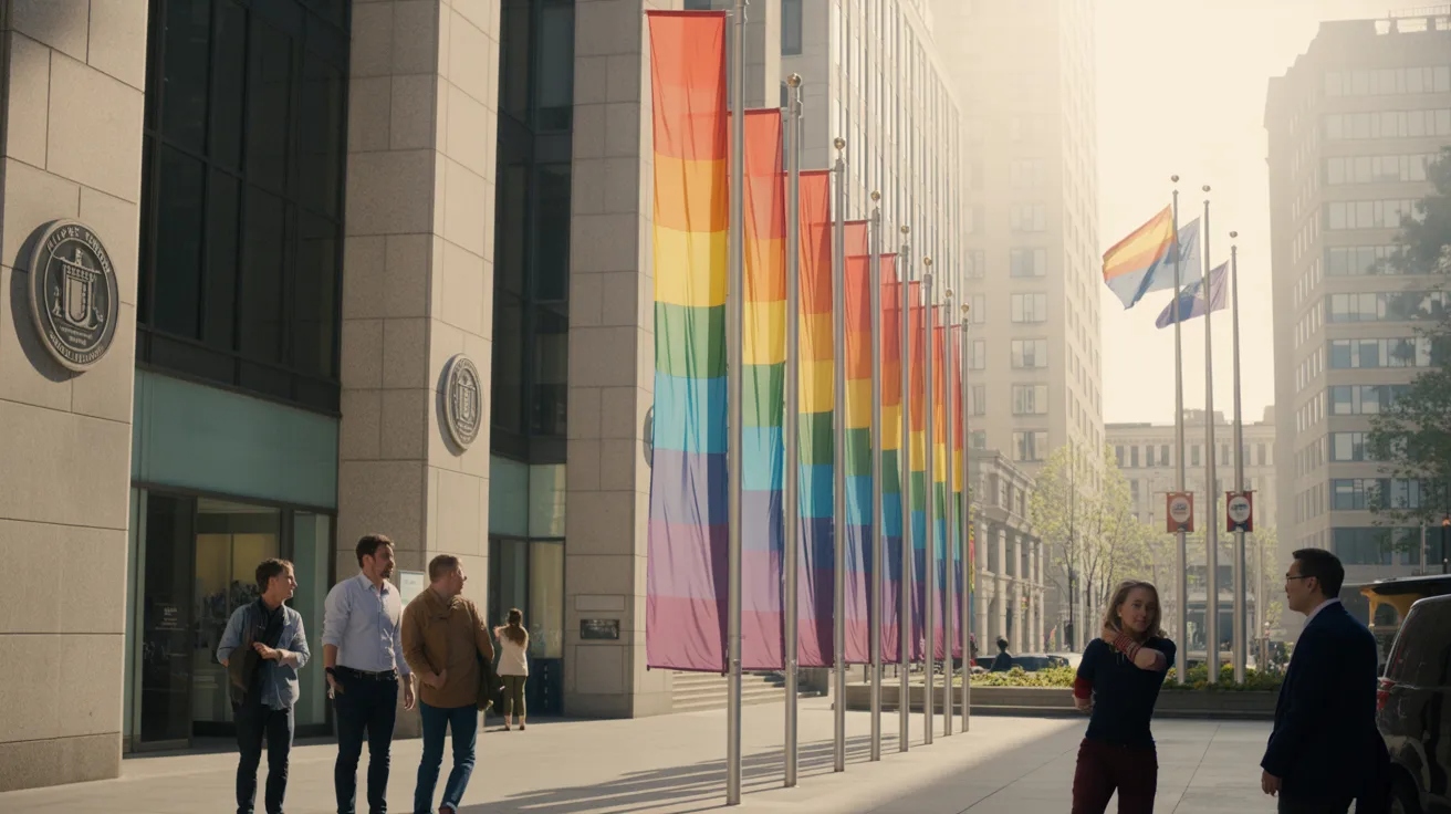 The State Said No Pride Flags. So the City Found a Way to Keep the Colors Anyway