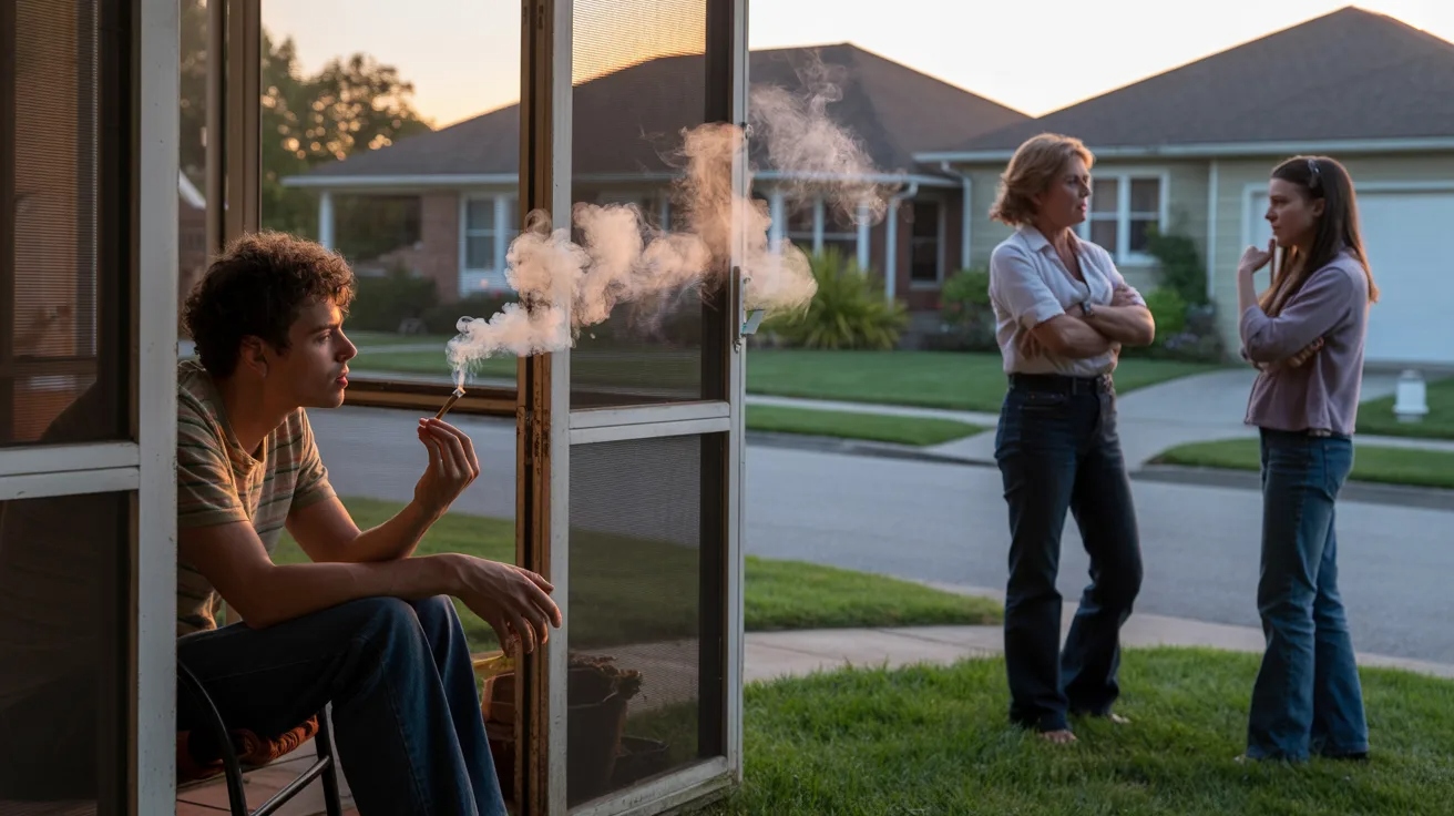 He Smokes Weed on His Own Porch, His Neighbor Hates the Smell, and Now It’s Turning Into a Standoff