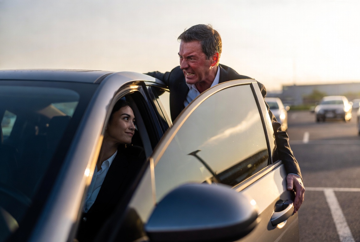 Woman Outsmarted Her Senior By Fake Car Story Leading To His Humiliating Drive