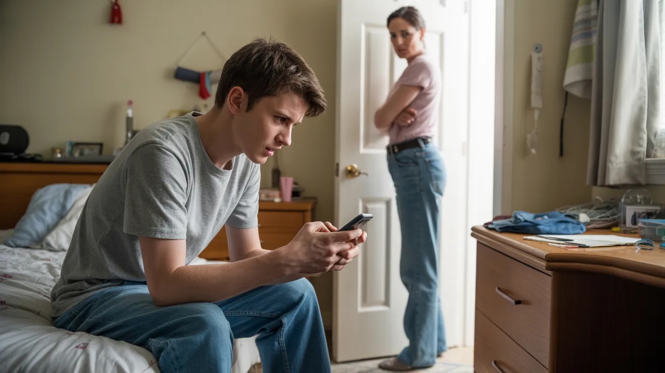 He Thought His Mom Was Going Into His Room. So He Set Up a Camera, and Found Out He Was Right