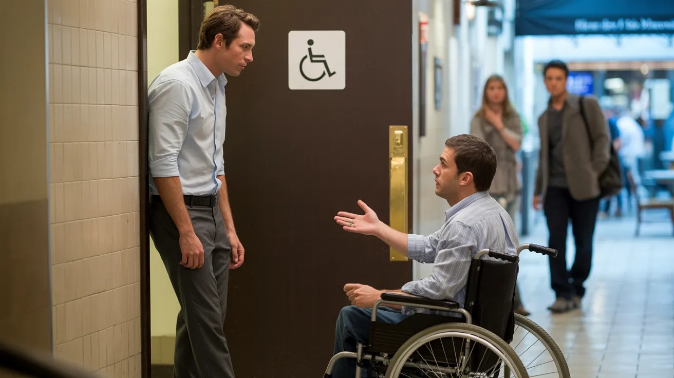 He Used the Accessible Toilet for a Condition You Can’t See, and Got Called Out for It