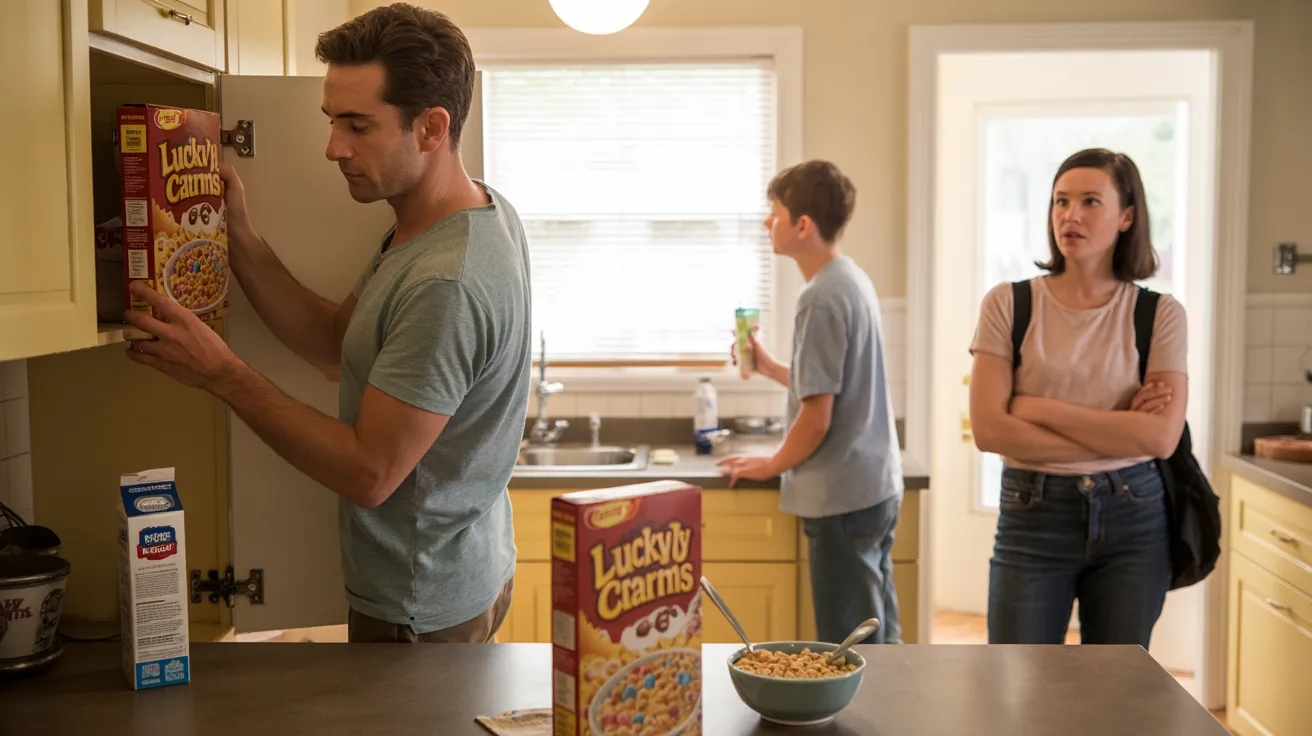 A Man Hid His Favorite Cereal From His Son, and Now His Wife Thinks He Took It Too Far