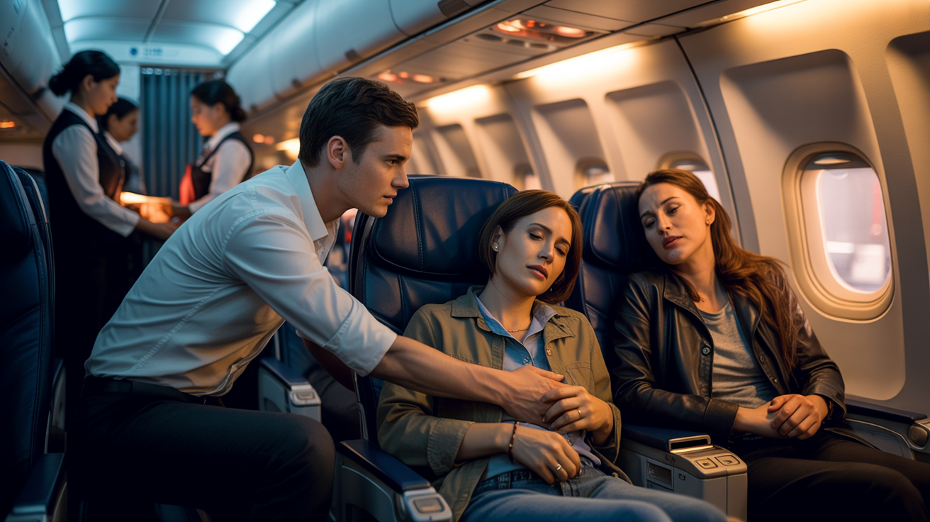 Man Volunteers Sleeping SIL Surgeon During Plane Emergency Without Consent