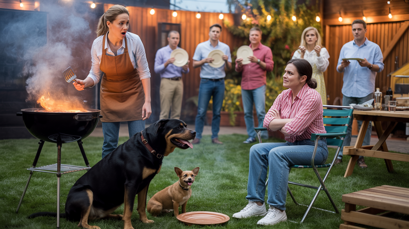 Guest Feeds Her Steak To Dogs, Then Has The Audacity To Demand One More Piece For Herself