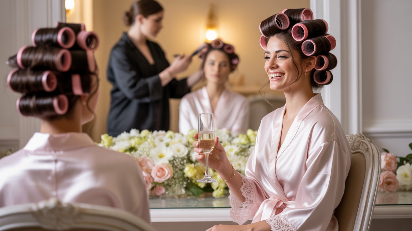 Bride Accuses Friend Of Being "Difficult" For Refusing To Let A Stylist Burn Her Hair