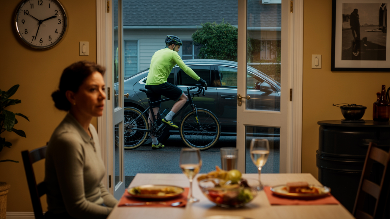 Man Becomes "Ghost Husband" After Developing Unbearable 40-Hour-A-Week Cycling Addiction