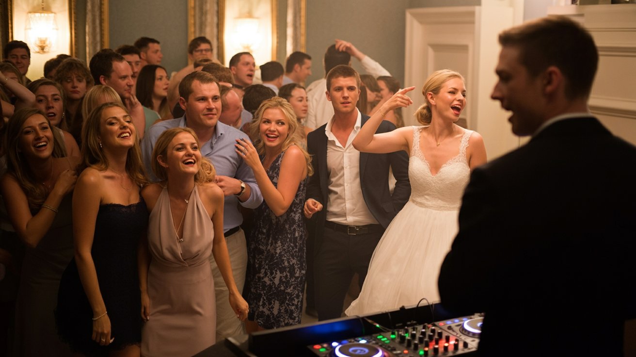 He Tried to Save a Silent Dance Floor, Then the Bride Walked In