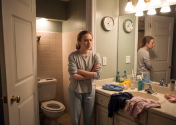 She Reaches Her Breaking Point And Uses Her Dad’s Underwear To Clean The Toilet Seat, Now There’s A Family War