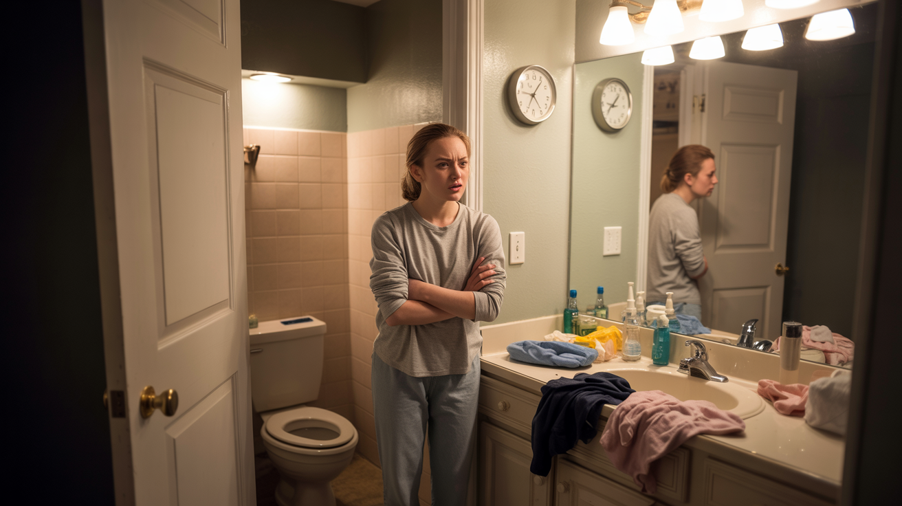 She Reaches Her Breaking Point And Uses Her Dad’s Underwear To Clean The Toilet Seat, Now There’s A Family War