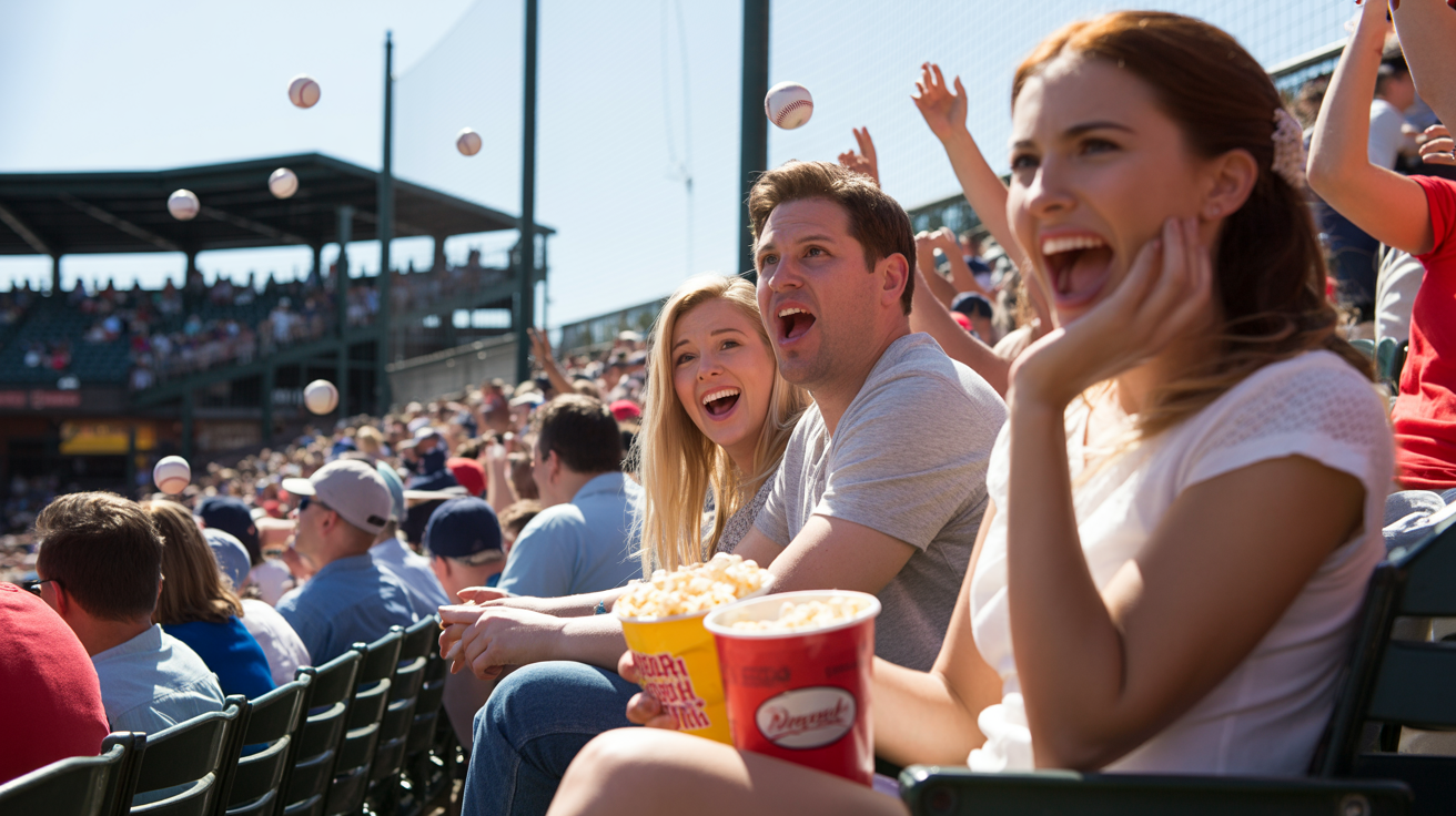 Guy At Baseball Game Faces Scolding From Stranger Over His Loud Exclamation