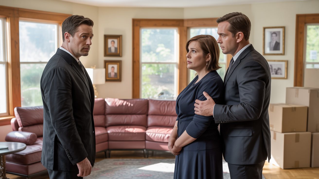 Grieving Son Discovers Sister Secretly Bought Family Home Before Father Died