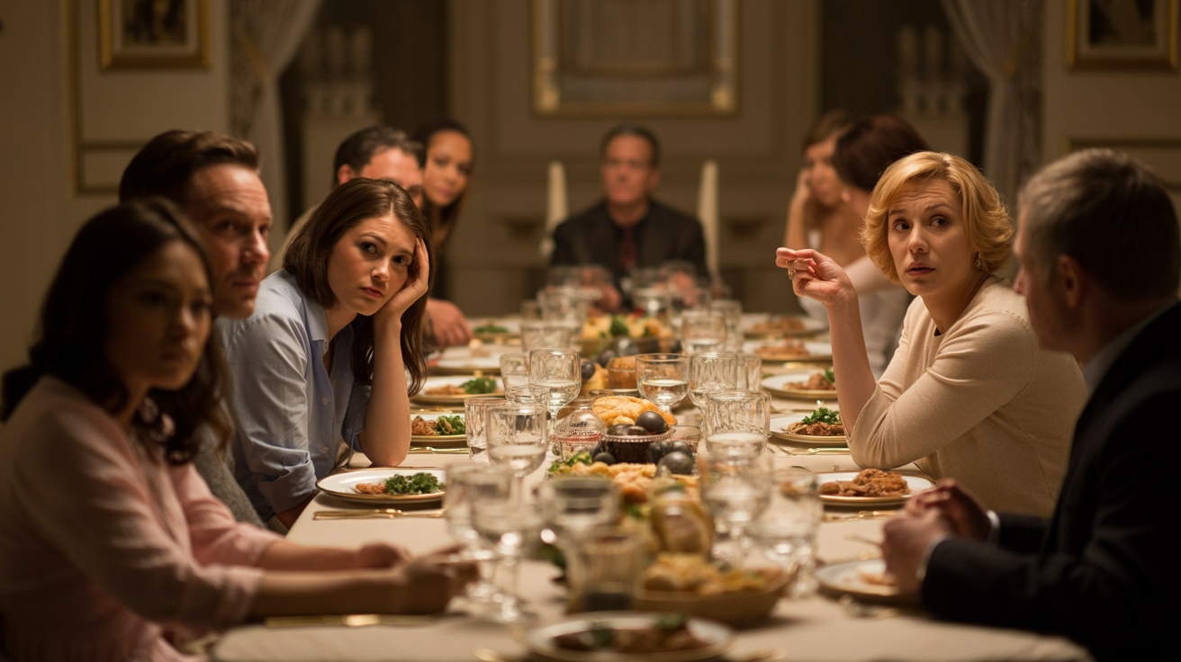 Woman Walks Away From Family Dinner After Hearing What Her Boyfriend's Mom Says