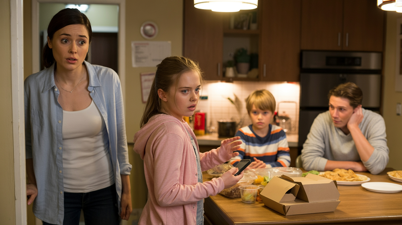 Working Mom Lashes Out After Daughter Orders Takeaway For Family But Not Her