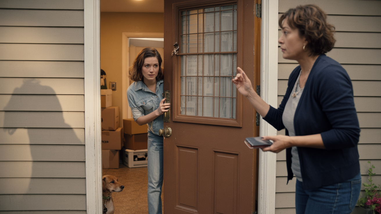 21-Year-Old Tenant Faced An Unexpected Stranger Demanding Entry To Her Home