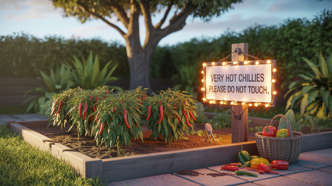 Homeowner Plants Fiery Surprise In Front Yard To Teach Neighbor Thieves A Spicy Lesson