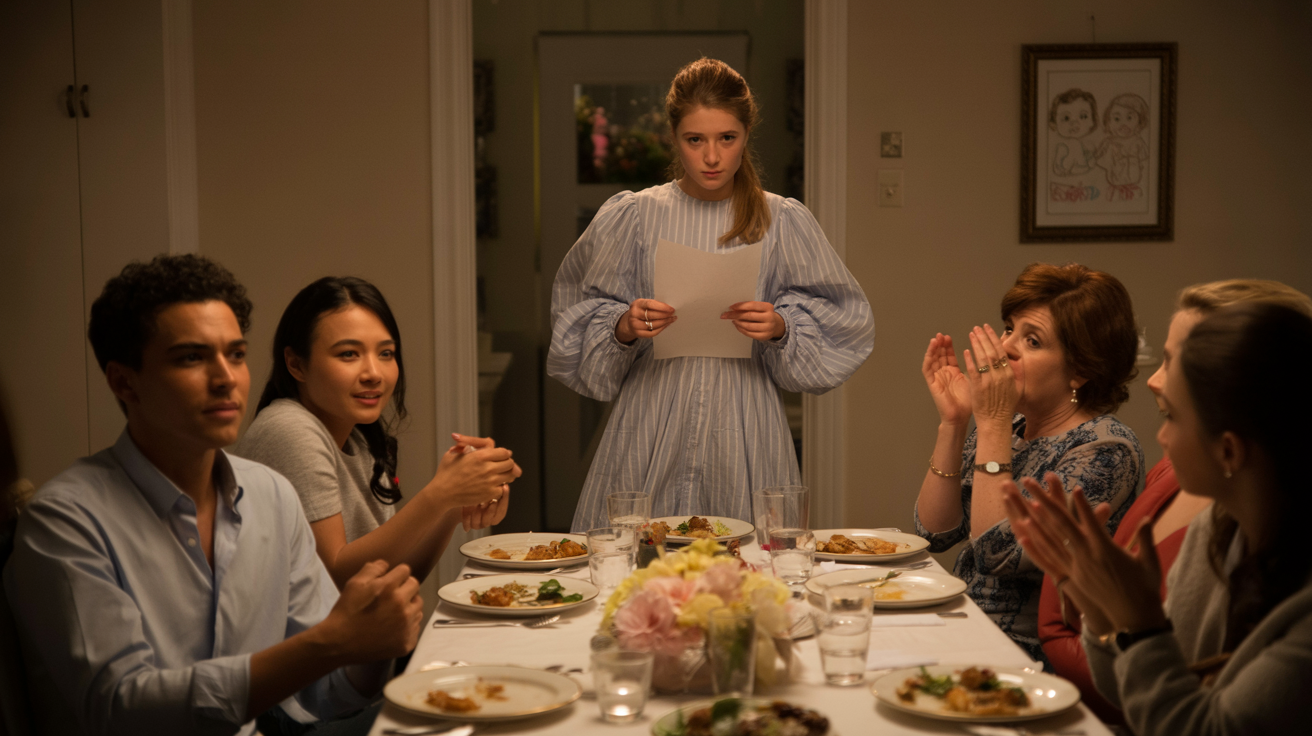 Woman Snaps At Cousin After Poem Steals Her Spotlight At Celebration Dinner