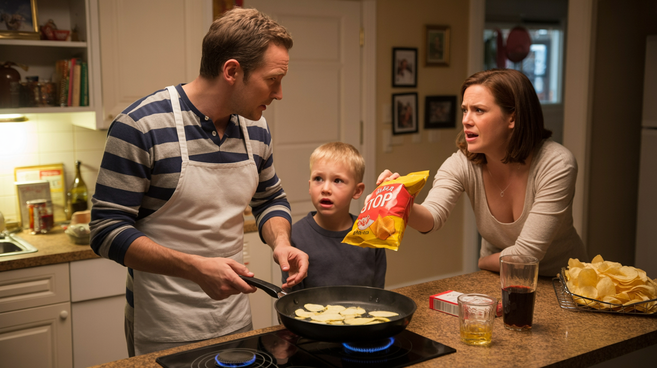 Man Loves His Wife So Much, Then Hates Her An Hour Later Over A Bag Of Potatoes