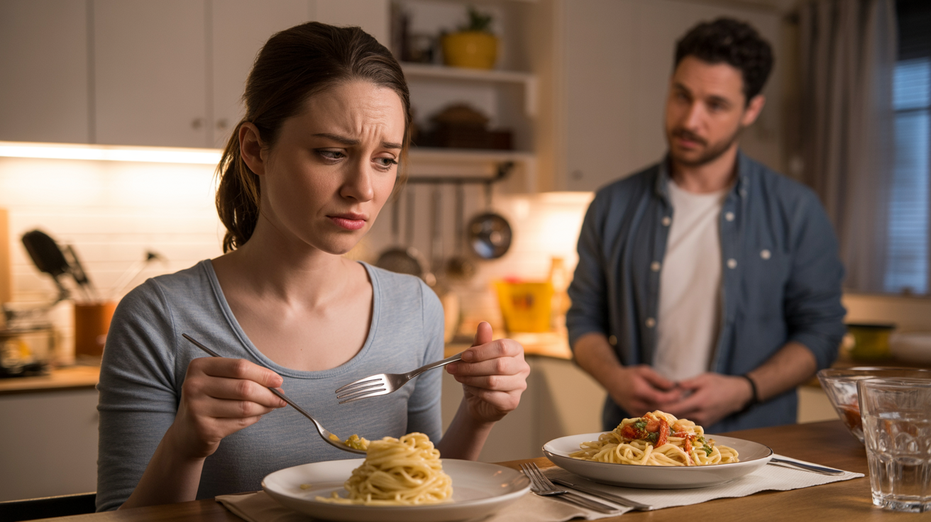 Woman Hates Boyfriend's Cooking And Wants Him To Stop, Now He's Serving Silent Treatment
