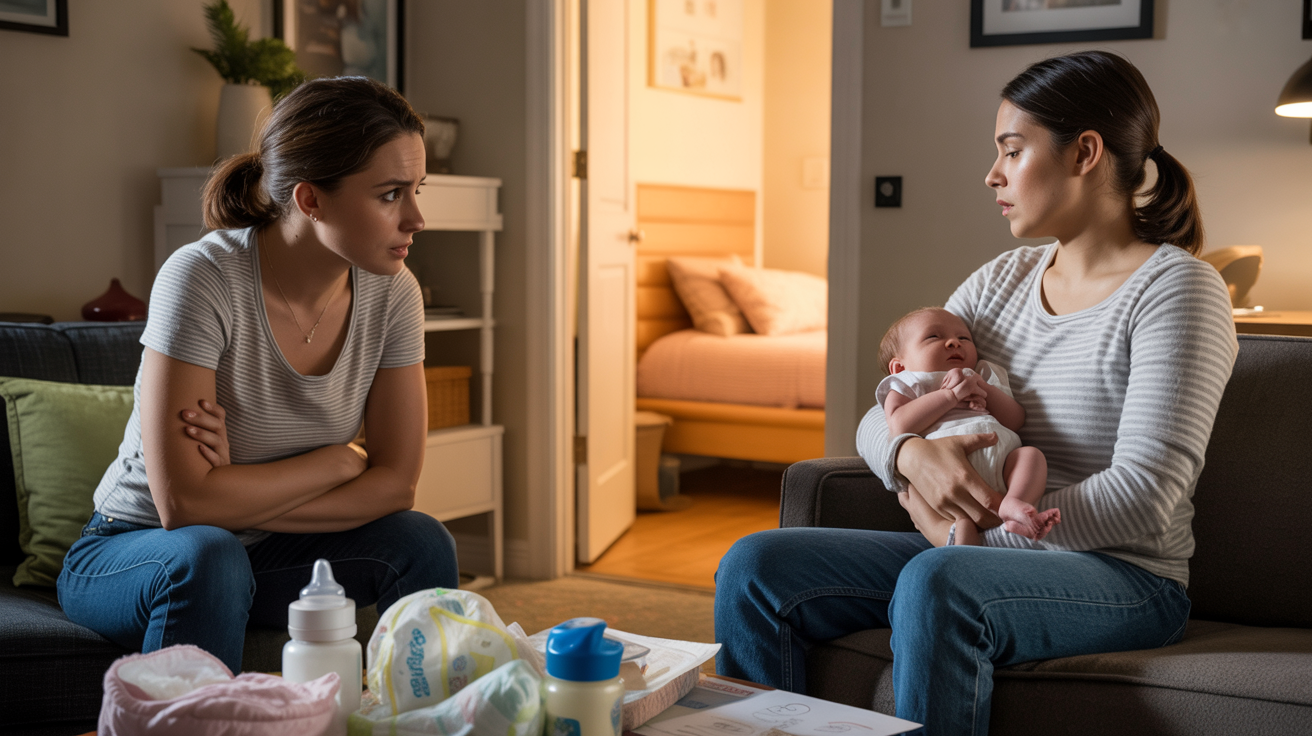 Woman Refuses Desperate Single Mom Move In Request With Newborn Baby Woman Refuses Desperate Single Mom Move In Request With Newborn Baby