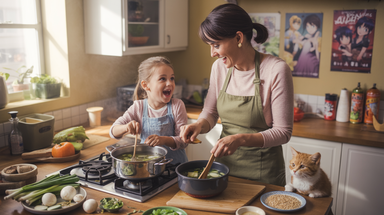 Enthusiastic Aunt Serves Traditional Japanese Soup With Alcohol To 9-Year-Old Niece