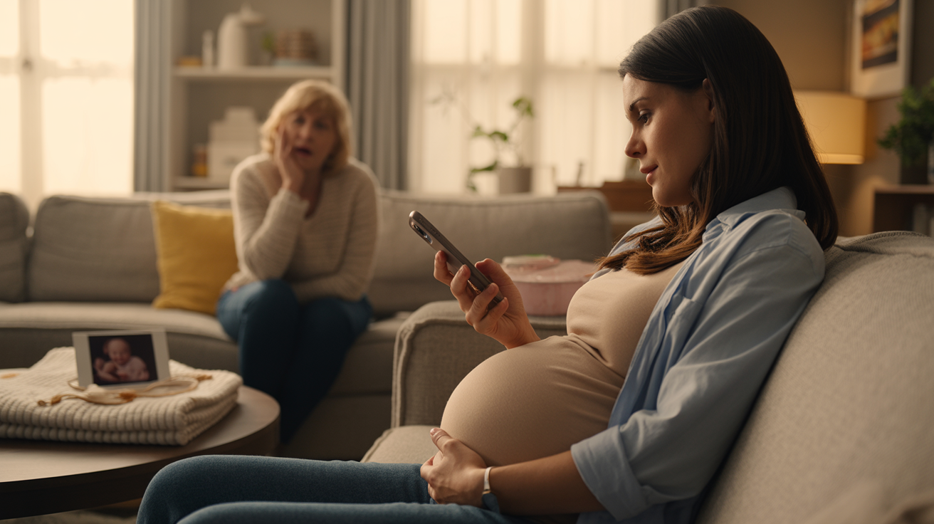 Expectant Mother Sets Firm Delivery Room Boundary That Leaves Her Own Mom Heartbroken