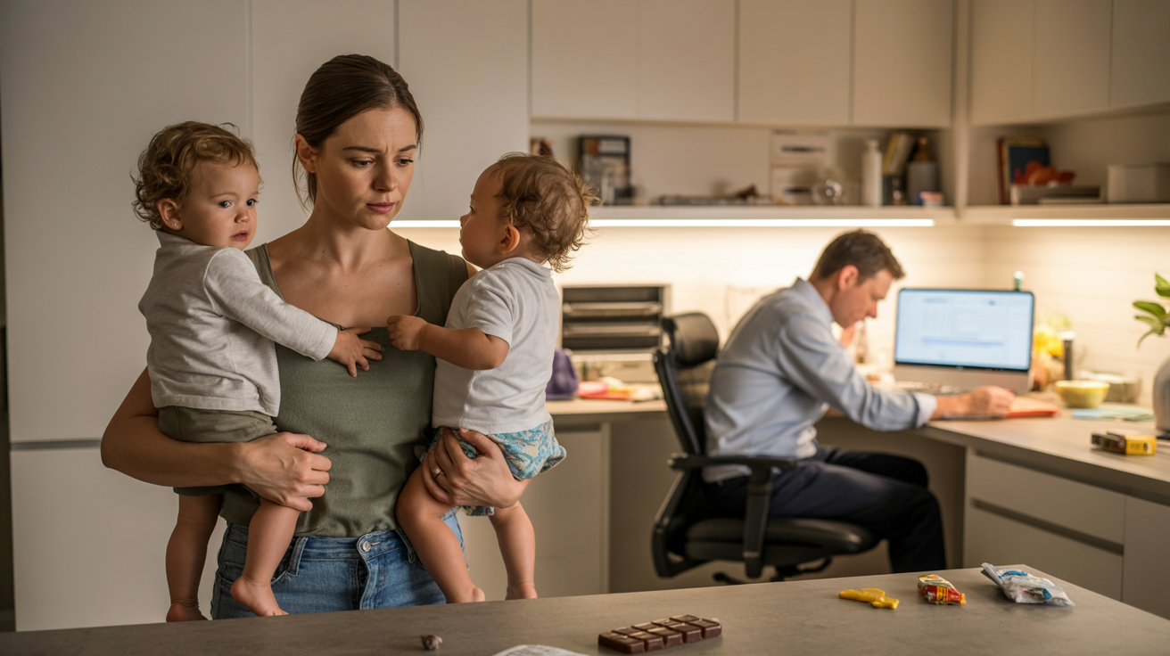 Wife Runs The House Exhaustedly, Husband Questions Need For Small Gestures