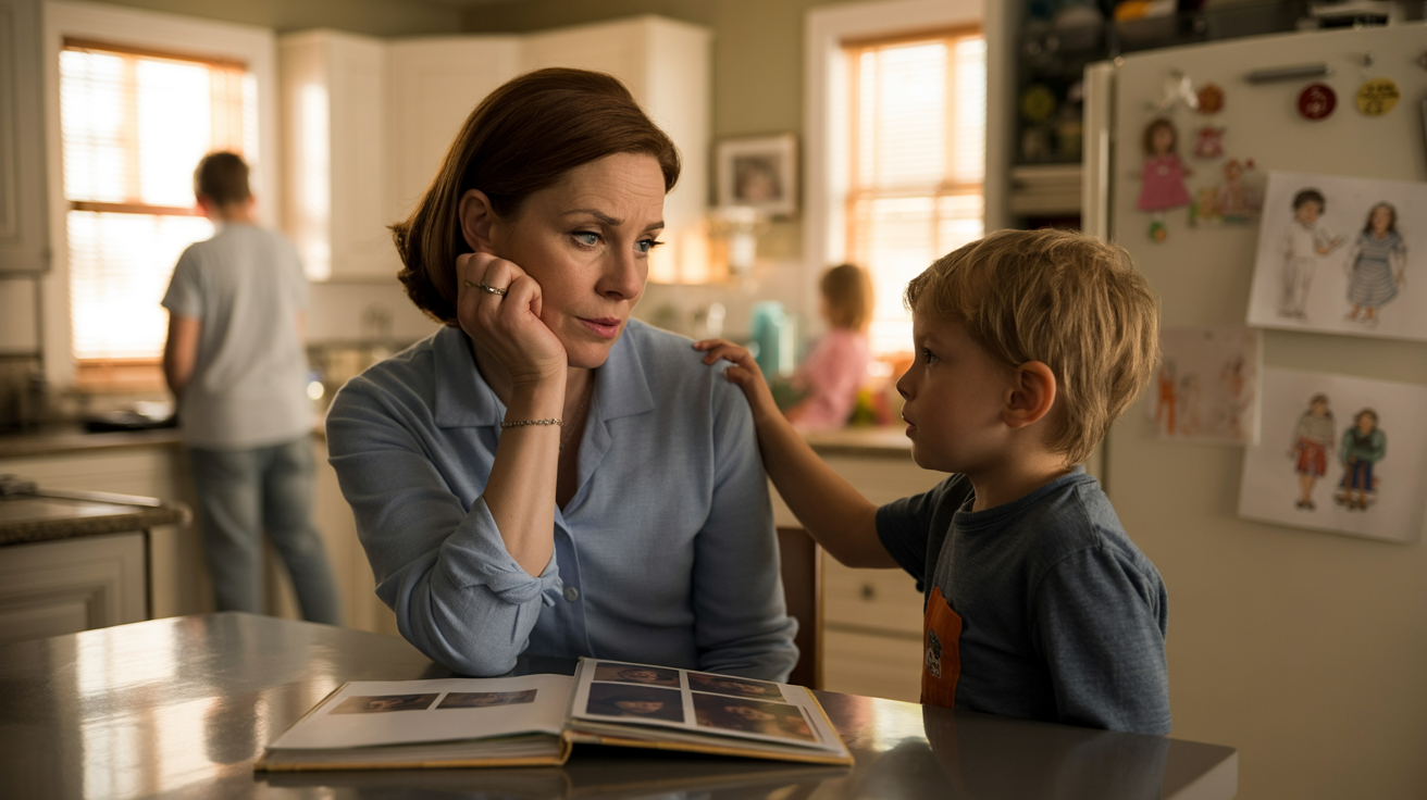 Mom Shields Her Young Son From Biological Grandpa After Years Of Cruel Insults