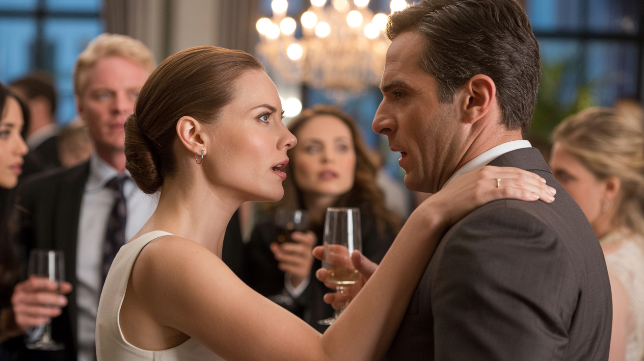 Wife Publicly Humiliates Her Husband's Manhood After His Insensitive Party Remark