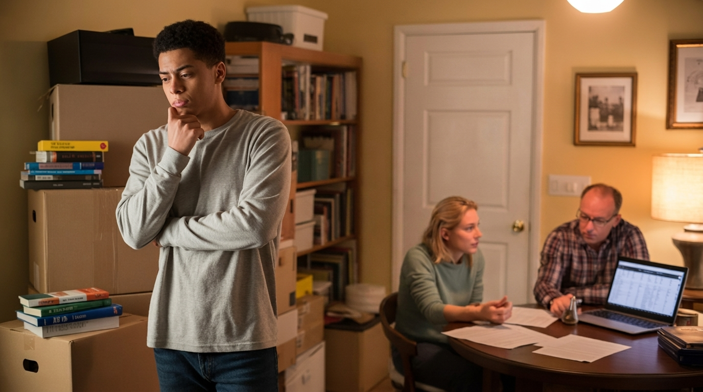 Young Adult Plans Bold Move After Parents Suddenly Withdraw College Tuition Promise