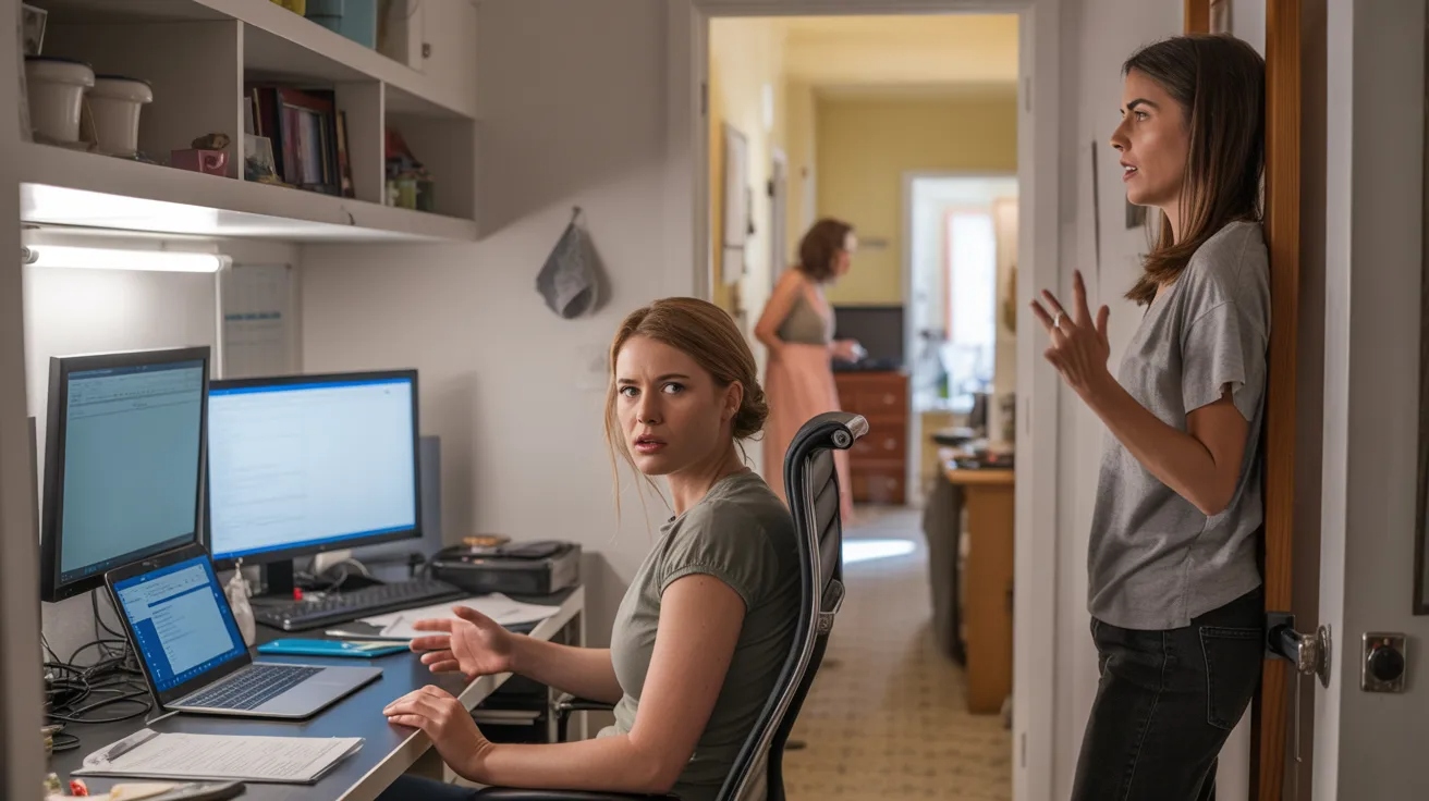 She Pays Extra for a Private Office, Now Her Roommate Wants to Turn It Into a Guest Room She Pays Extra for a Private Office, Now Her Roommate Wants to Turn It Into a Guest Room