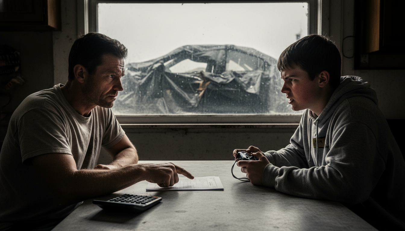 Father Demands Repayment After His Son Totaled A 12,000$ Car While Street Racing