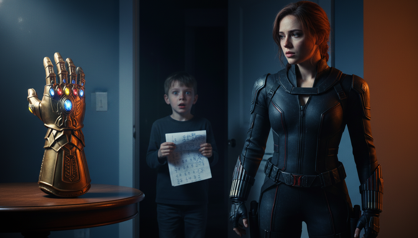 Sister Convinces Her Menacing Brother That Thanos Is Coming For Naughty Children