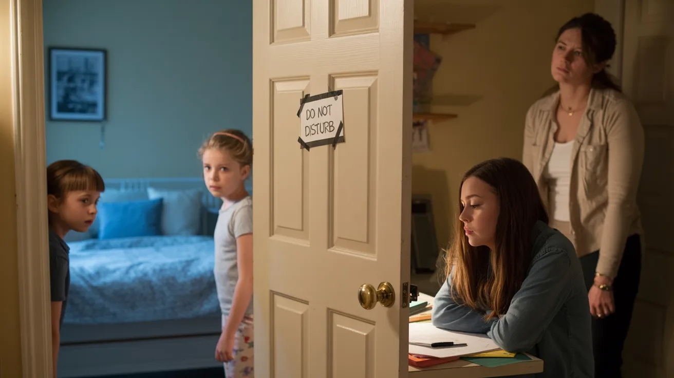 A Woman Locked Her Door to Study, Now Her Mom Says She’s “Neglecting” Her Sister A Woman Locked Her Door to Study, Now Her Mom Says She’s “Neglecting” Her Sister