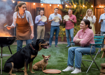 Guest Feeds Her Steak To Dogs, Then Has The Audacity To Demand One More Piece For Herself