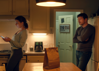 Wife Delivers Lunch To Her Husband But Finds An Empty Desk And Lies