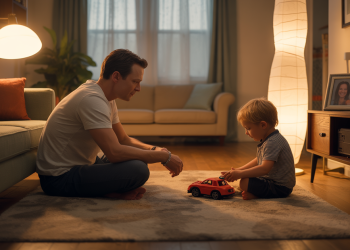 Dad Finds It Incredibly Difficult To Tell 3-Year-Old Son What Happened To His Mom