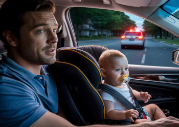 Dad Uses Crying Baby In Car To Escape Traffic Ticket At Night