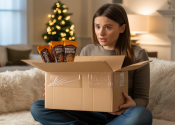 Wife Opens Husband Christmas Gift From Parents And Finds Something Bizarre Inside