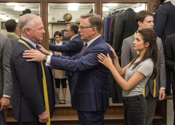 Shop Owner Follows Customer Demand Then Faces Fury Over Grandpa Suit Fitting