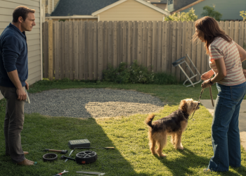 Disabled Man Creates Backyard Gravel Pit For Oil Changes And Faces Housemate Backlash