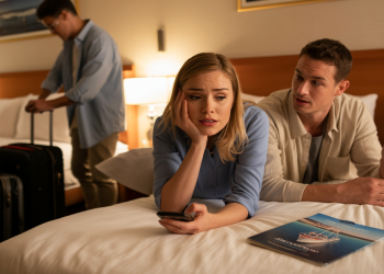 Guy Cancels One Hotel Room Before Cruise, Leaving His Girlfriend Uneasy