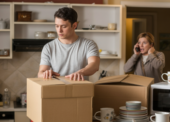 Young Man Packs Every Owned Item, Bossy Roommate Somehow Finds It Confusing