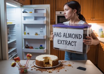 Woman Adds Almond Extract To All Her Food After Roommate Keeps Stealing And Lying About It