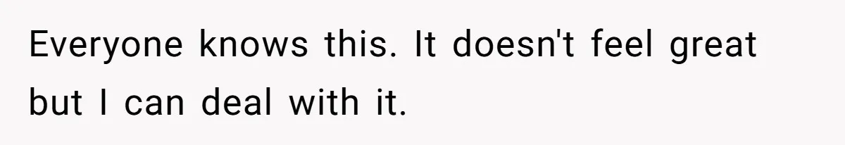Woman Married For Money At 19, Now She’s Warning Her Daughter Not To Make The Same Mistake Everyone knows this. It doesn't feel great but I can deal with it.