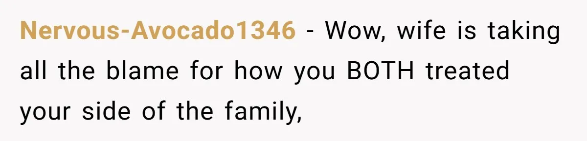 Dad Finally Leaves His Marriage After His Last Kid Moves Out, Is He Wrong? Nervous-Avocado1346 − Wow, wife is taking all the blame for how you BOTH treated your side of the family,